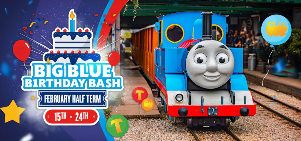 Celebrate the Big Blue Birthday Bash at Drayton Manor