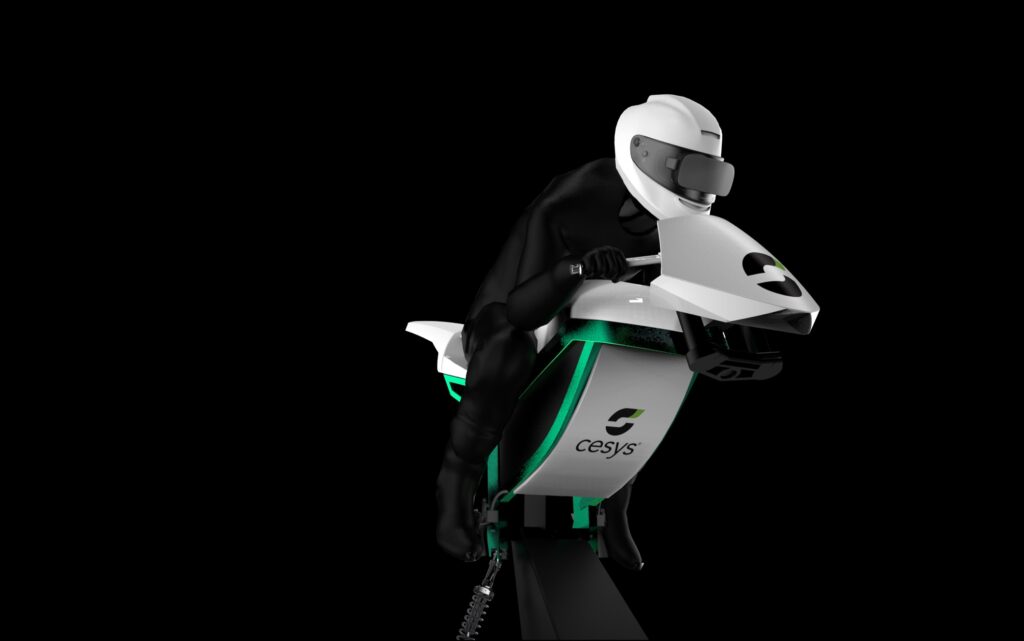 Cesys launches plug-and-play motorcycle sim for FECs