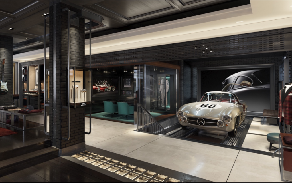 Immersive guest experience at IWC Flagship Boutique, Zurich