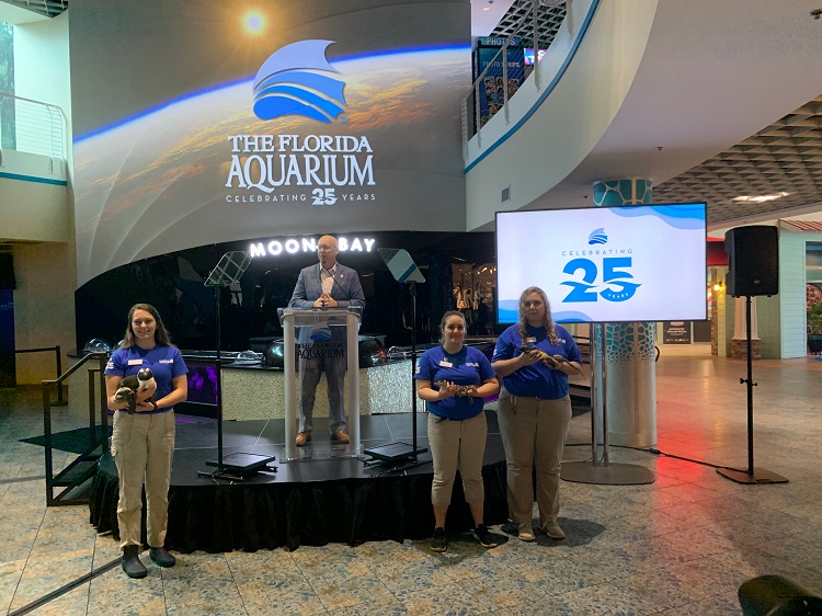 The Florida Aquarium celebrates 25th anniversary with major announcements