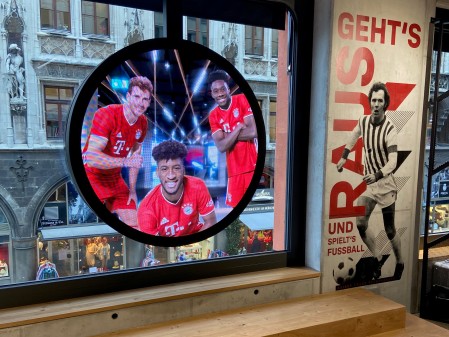 Sensape creates Bayer Munich augmented reality virtual photo experience