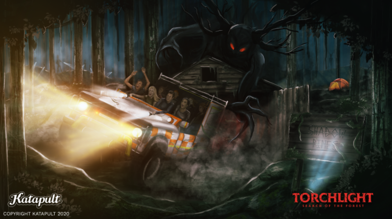 New dark ride experience Torchlight unveiled by Katapult and Simworx
