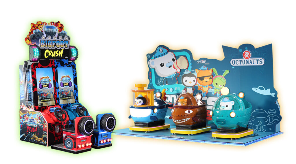 Unis launches new coin-op games at successful online showcase