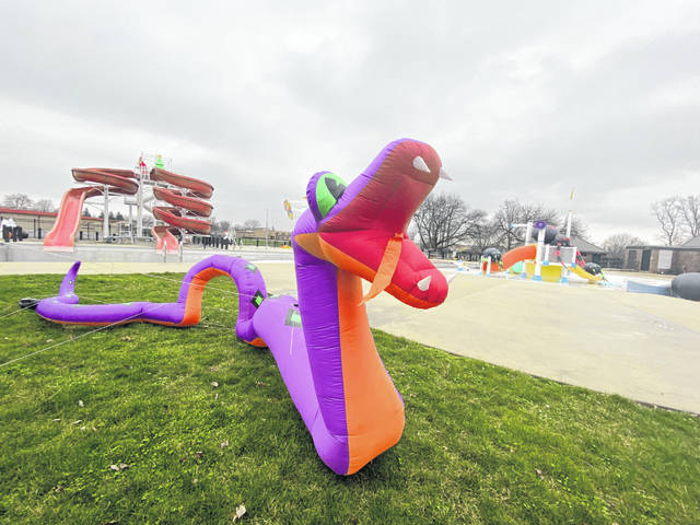 Inflatables take over Wapak WaterPark